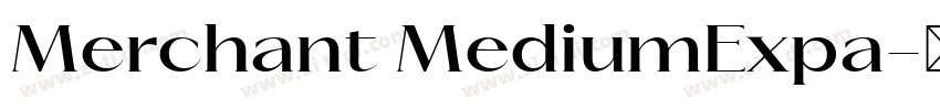 Merchant MediumExpa字体转换